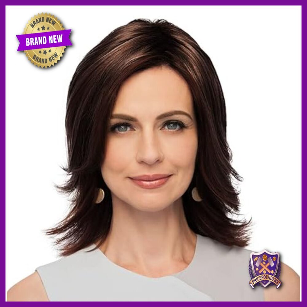 Synthetic Hair Topper for Thinning Crown, 10" Long, Clip-In Flexlite